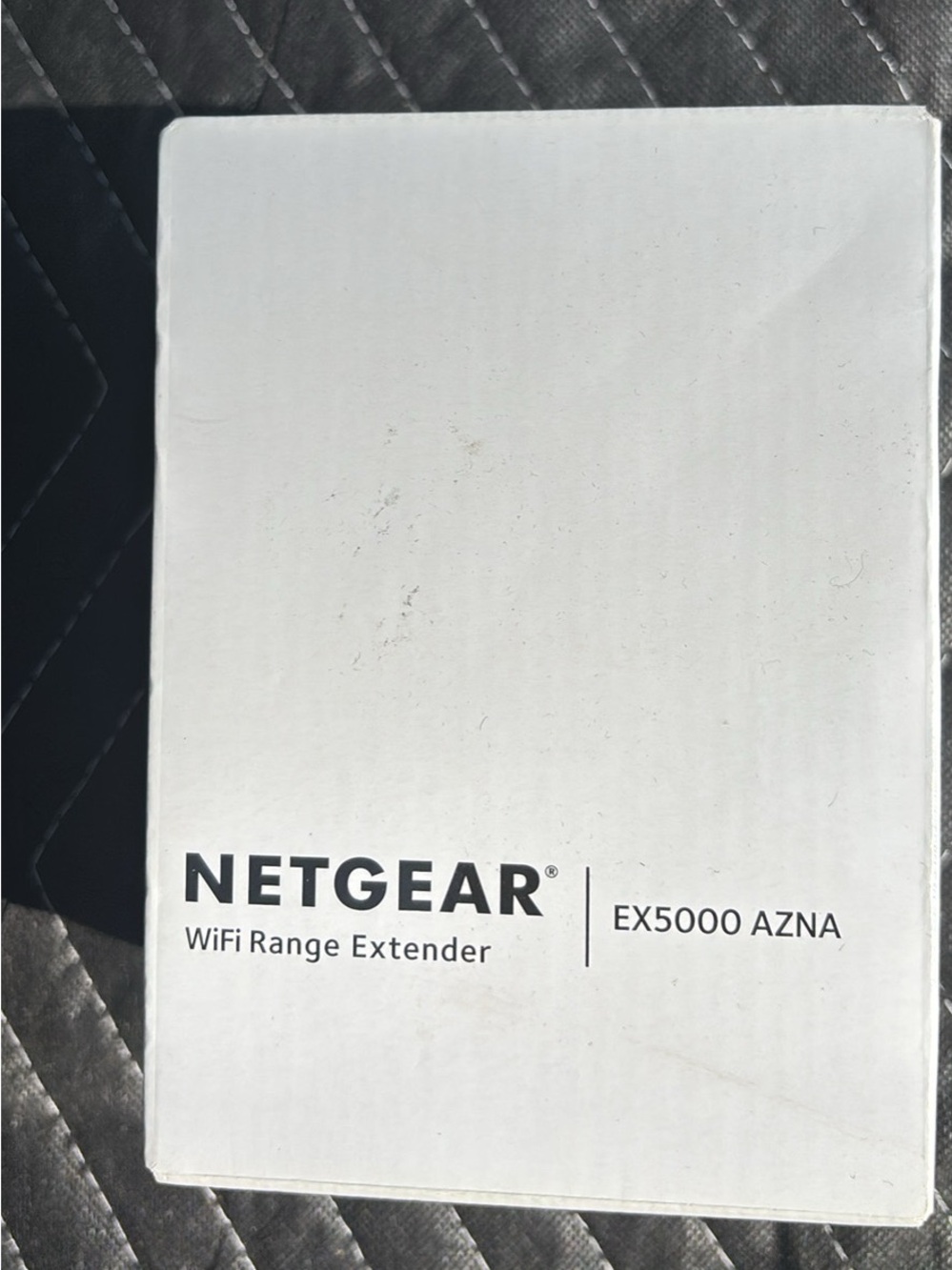 NETGEAR EX5000 AZNA WiFi Range Extender - White with Black Text